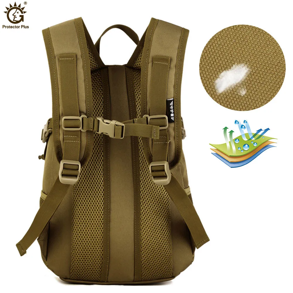 Mochila Táctica de Nailon, Mini Mochila Impermeable, Deportes al Aire Libre, Camping, Senderismo, Pesca, Caza, Bolsa de 12L - imagen 2