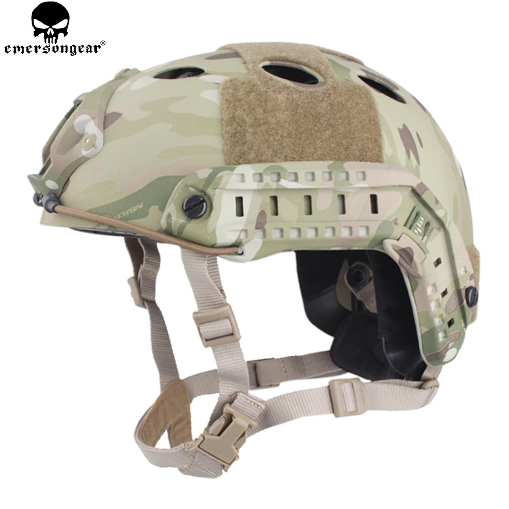 EMERSONGEAR-casco rápido tipo PJ, casco protector táctico ajustable para combate, Airsoft, Paintball, caza, senderismo, ciclismo EM5668 - imagen 2