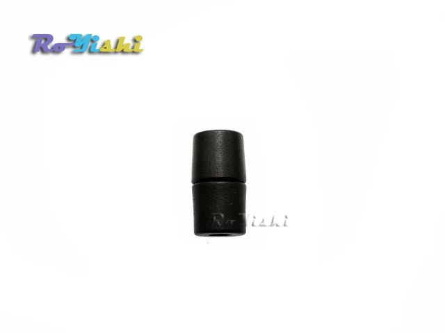 Conectores de barril Pop separadores de seguridad de cordón negro para Paracord y cordones de cinta, hebillas de plástico, 50 unids/lote por paquete - imagen 3
