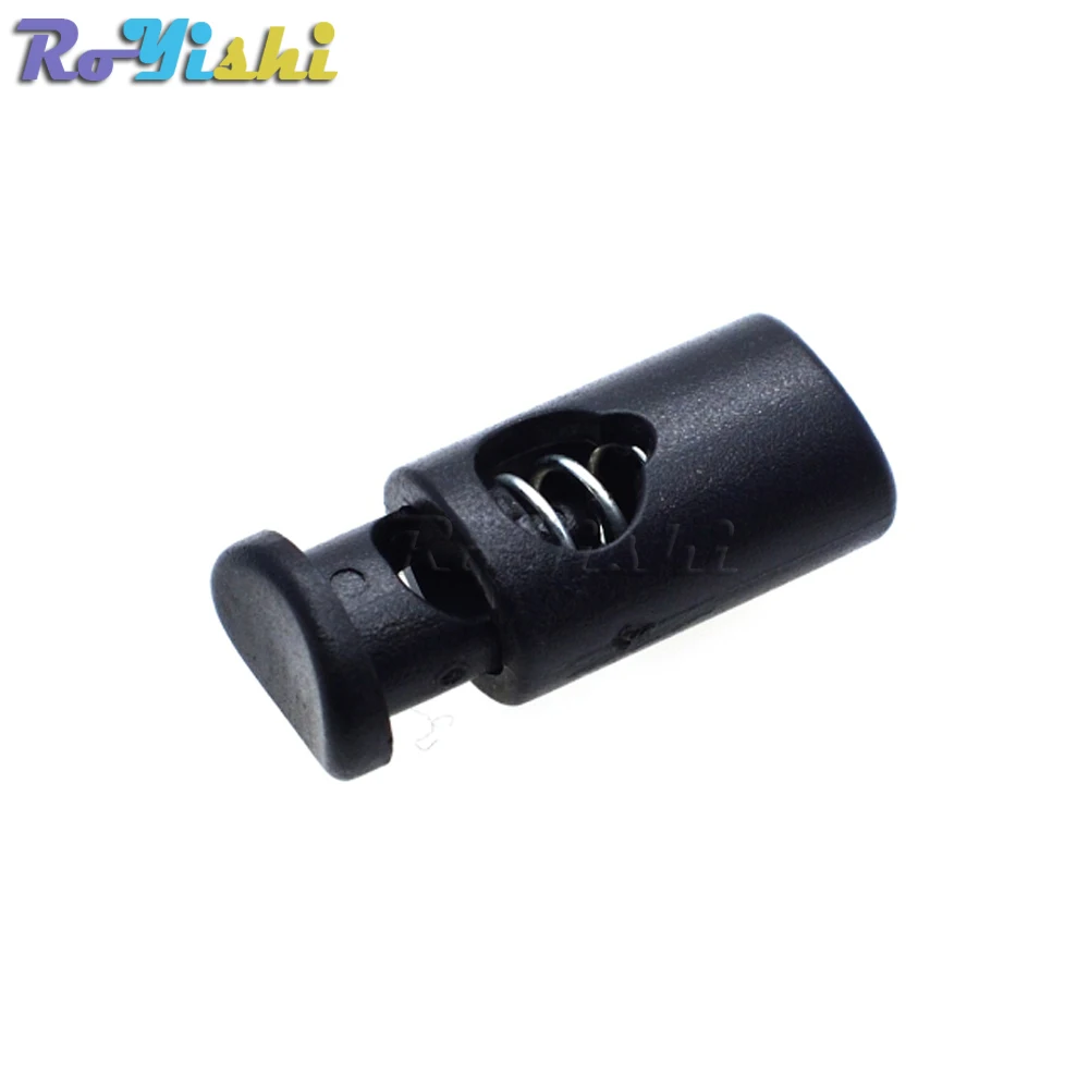 Tapón de bloqueo de cable, Clip de palanca de plástico para accesorios de ropa, tamaño: 22mm * 9mm * 7,5mm, 25 unids/paquete - imagen 3