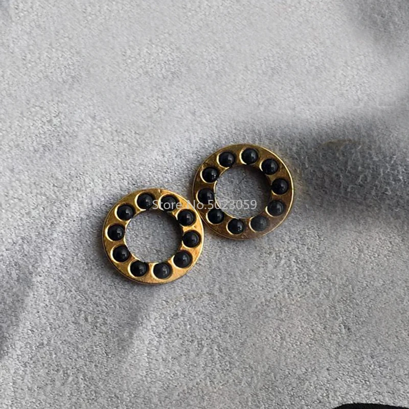 Anillo de latón para cuchillo DIY ZT 0450 0460 0055 cuchillos IKBS rodamiento Flipper rodamiento de bolas de cerámica herramientas de apertura rápida 2 piezas - imagen 3