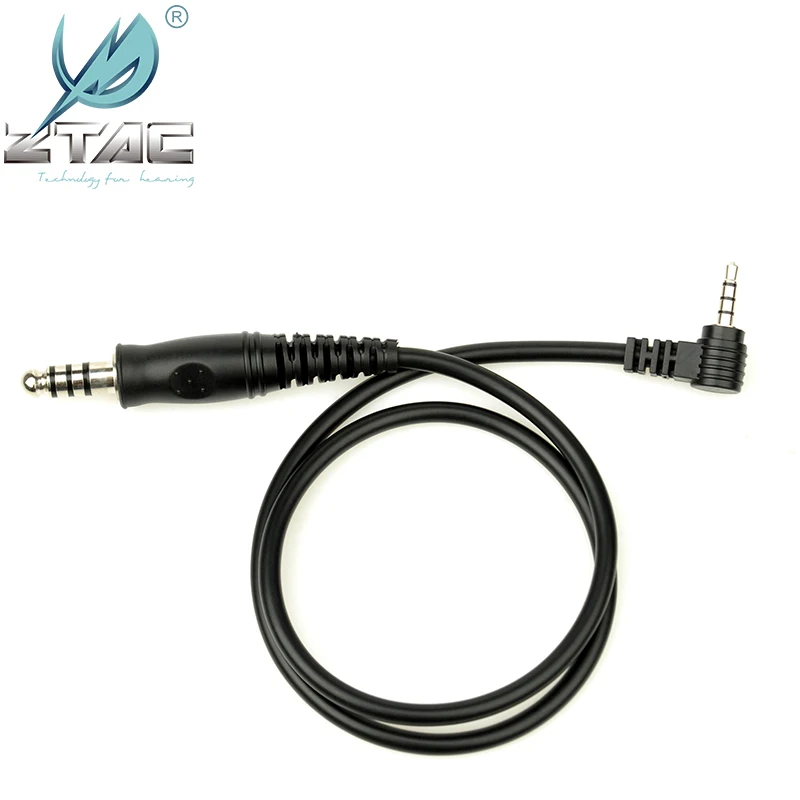 Z Tac-Cable adaptador PTT táctico, accesorio para Baofeng Radio, Kenwood Midland, 7 enchufes, Z124 - imagen 5