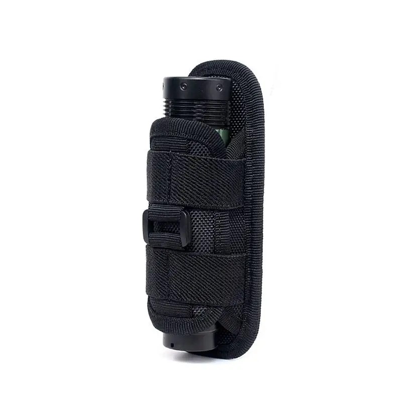 Nueva funda táctica para linterna giratoria de 360 grados, funda para linterna, cinturón, funda para linterna, accesorios para pistola de iluminación de caza - imagen 3