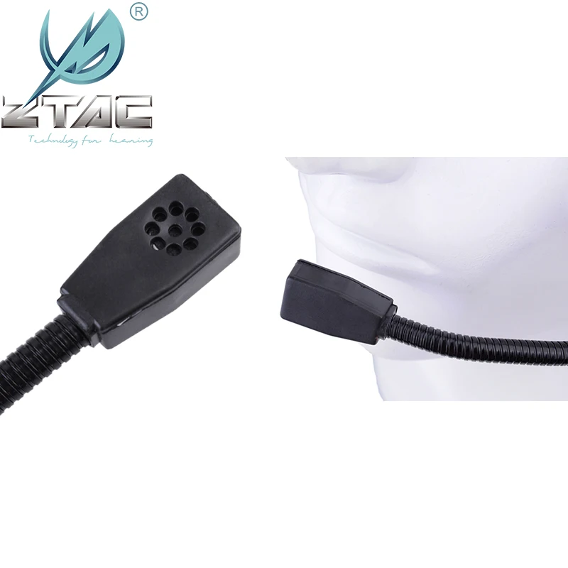 Airsoft Z-auriculares tácticos para caza, cascos tácticos militares Para Kenwood Midland, U94, PTT, accesorios Z027-FG + Z113 - imagen 4