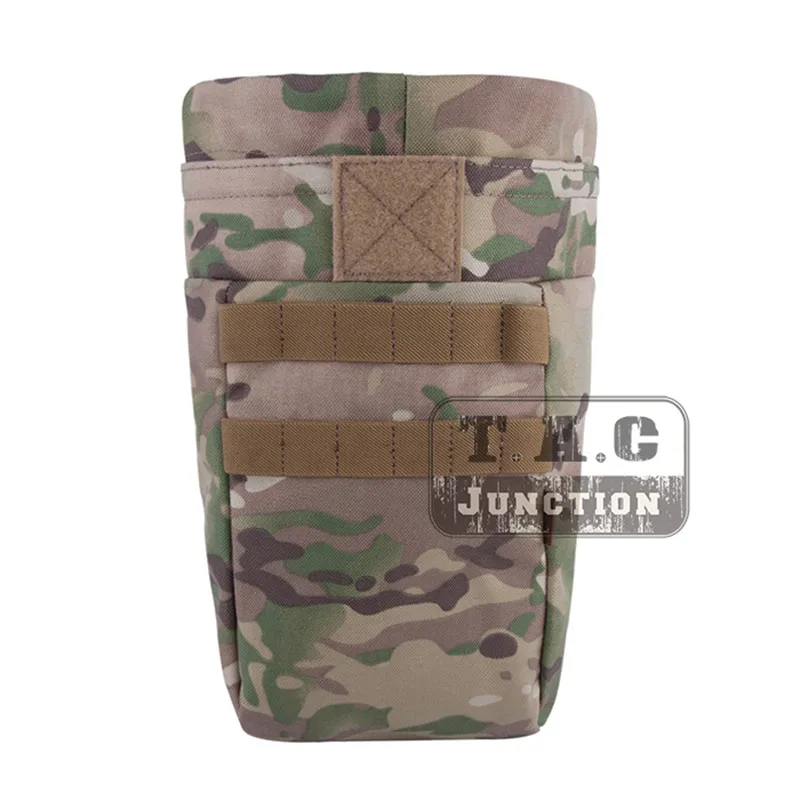Emerson MOLLE Tactical USMC Style Roll-Up Drop revistero bolsa de basura EmersonGear alta velocidad MOLLE plegable bolsa de almacenamiento de reciclaje - imagen 2