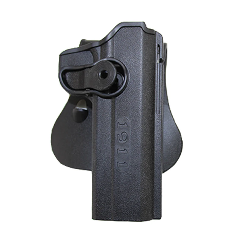 IMI-funda de pistola de liberación rápida 1911, cinturón de mano derecha para pistola M1911, caza, combate, tiro con bolsa de revista - imagen 3