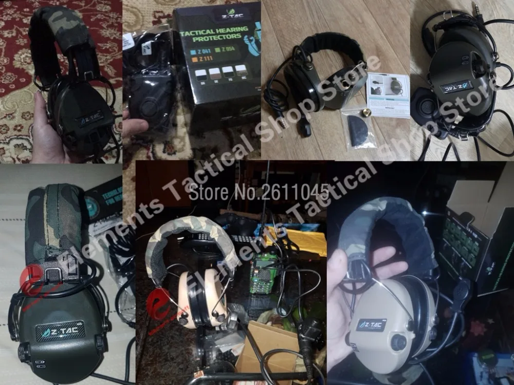 Auriculares Tácticos - Vista final