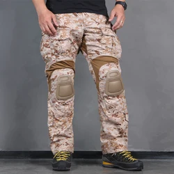 Pantalones Tácticos Emerson BDU G3 AOR1 con Rodillera