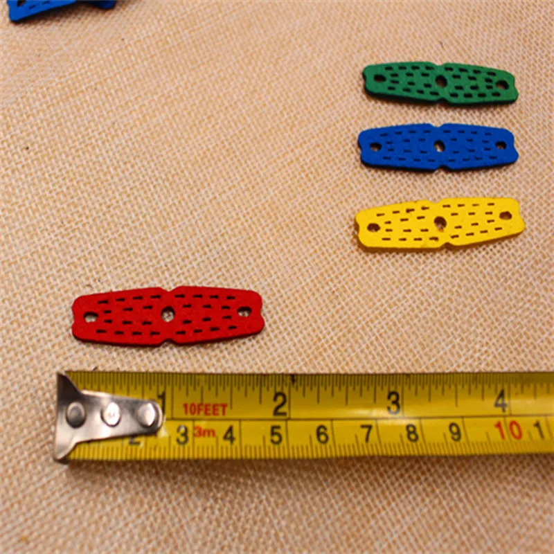 Bolsas de tirachinas de cuero de microfibra para caza, accesorios con agujero central para catapultas al aire libre, 20 unidades - imagen 3