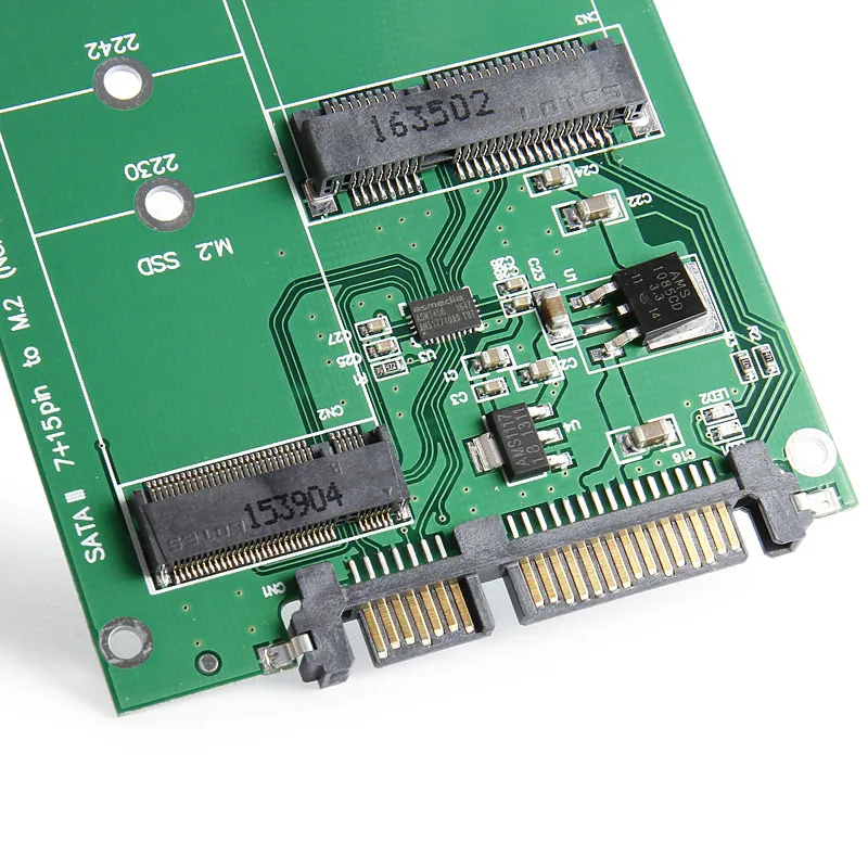 CY-disco duro SATA de 22 Pines de 2,5 pulgadas, convertidor de adaptador a USB 3,0 a 2 en 1, Combo Mini pci-e, 2 carriles, M.2, NGFF y mSATA SSD - imagen 3