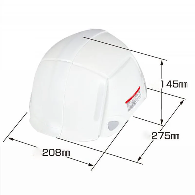 Nuevo casco plegable, cascos de seguridad portátiles, gorra de trabajo, sitio al aire libre, mineros, protección laboral, construcción, casco duro antigolpes - imagen 4