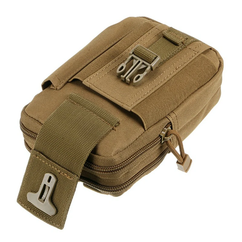 Riñonera táctica Molle, bolsa de caza, cinturón de bolsillo pequeño, militar, para correr, viajar, acampar, senderismo al aire libre - imagen 4