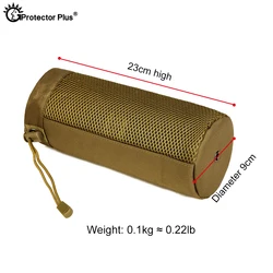 Funda táctica MOLLE portabotellas cantimplora camuflaje