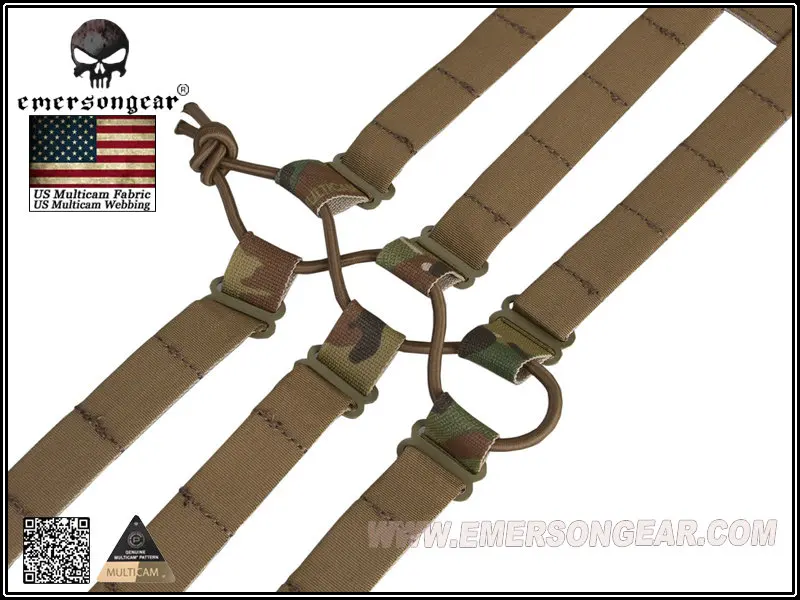 Hunting Lightweight Lite Cummerbund, Multicam, MCBK, MOLLE, Skeletal Cummerbund para AVS, JPC, Vest Plate Carrier, 3 bandas - imagen 5