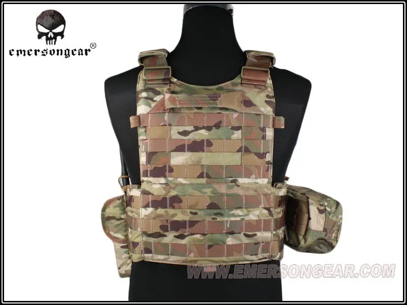 EMERSON GEAR LBT6094A Chaleco estilo con bolsas Airsoft Painball Equipo de combate EM7440H Multicam - imagen 4