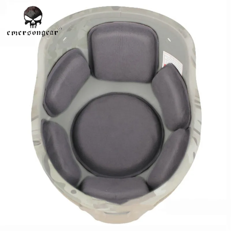 Emersongear-Juego de almohadillas para casco gris, accesorios de equipo de combate para caza ACH MICH Hemet Airsoft EM8989 - imagen 4