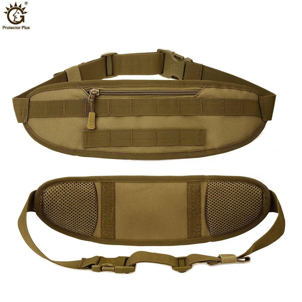 Riñonera táctica militar MOLLE para caza, bolso de nailon impermeable, bandolera de hombro, equipo de viaje de camuflaje, bolsa de cinturón táctico - imagen 2