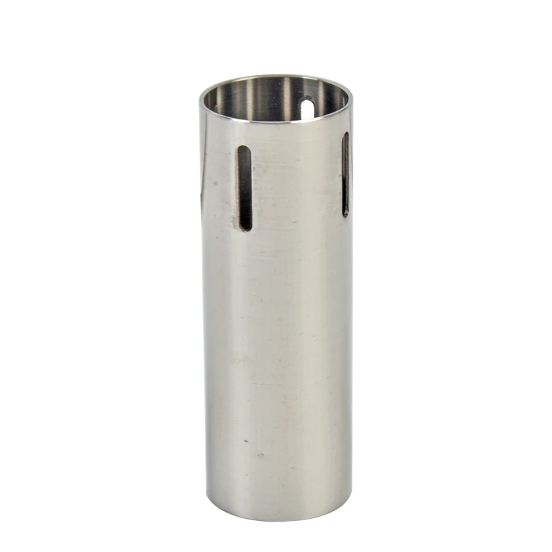 Cilindro de disipación de calor de acero inoxidable de rosca 363-407 para cajas de engranajes AEG Airsoft estándar de pared interior lisa de 3 tipos - imagen 3