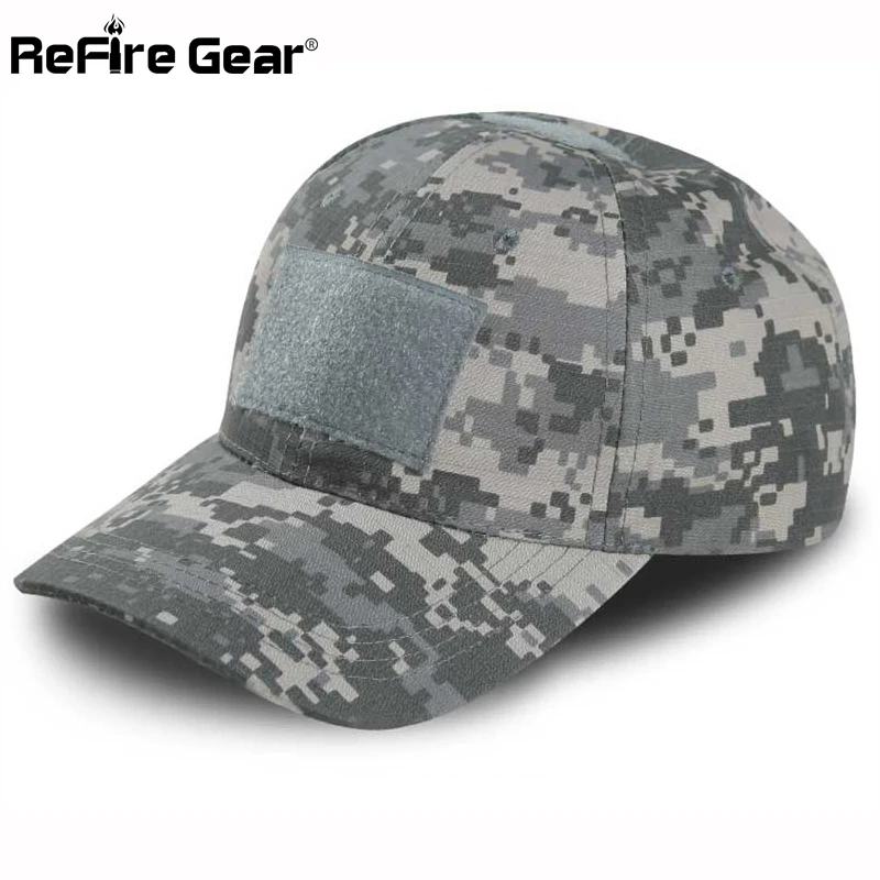 ReFire Gear-gorra de béisbol táctica para hombre, gorro de camuflaje, ajustable, informal, para Paintball - imagen 2