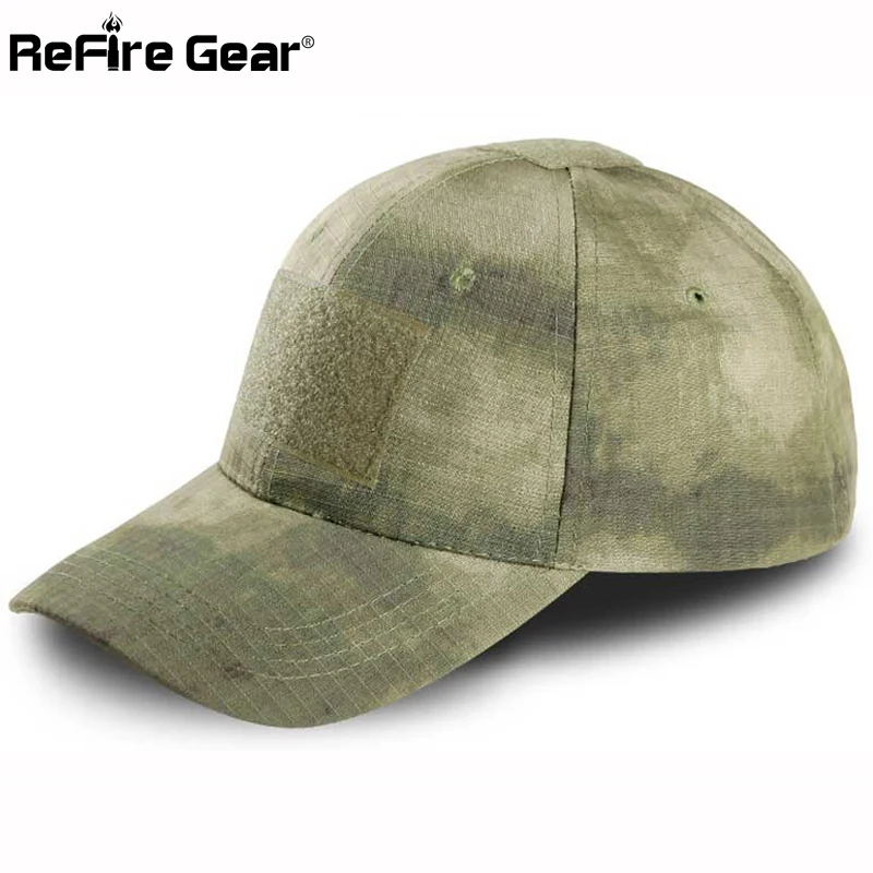 ReFire Gear-gorra de béisbol táctica para hombre, gorro de camuflaje, ajustable, informal, para Paintball - imagen 5