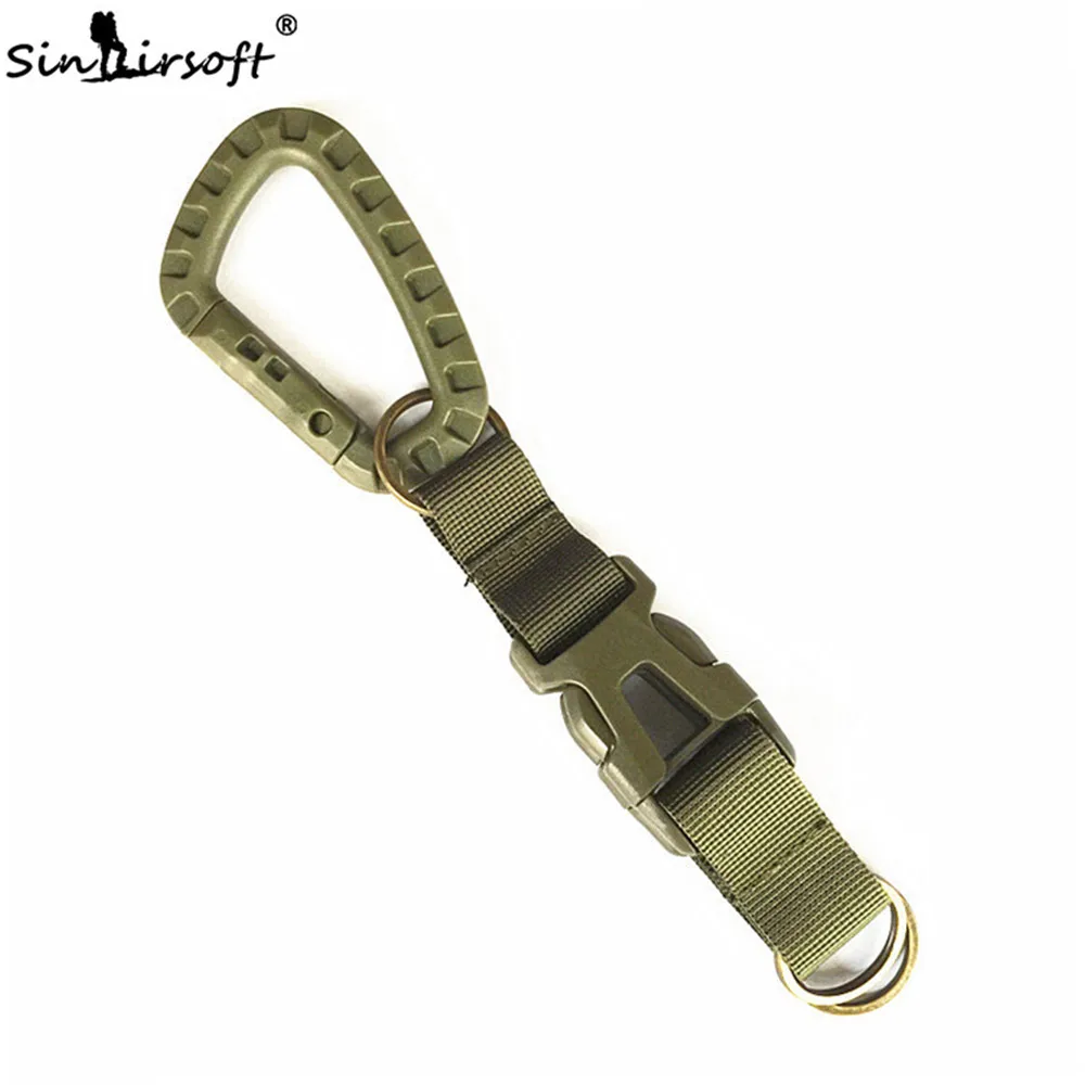 SINAIRSOFT-mochila táctica militar del ejército, pestillo de bloqueo multifuncional para caza al aire libre, Camping, senderismo, hebilla, accesorios de mosquetón - imagen 2