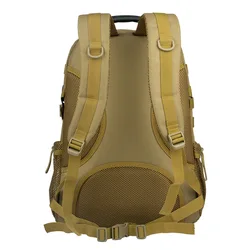 Mochila táctica MOLLE con USB para camping y senderismo