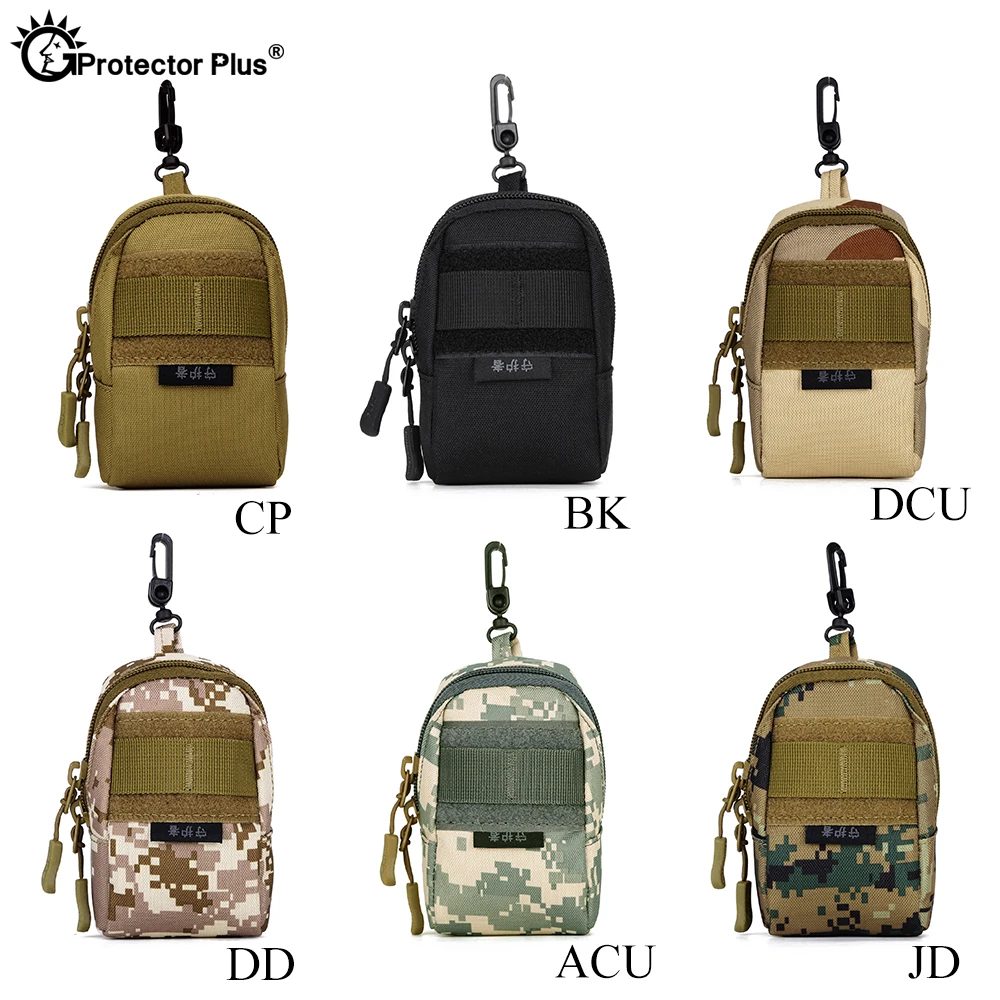 Bolsa táctica militar Molle para hombre, bolsa protectora de 4,5 pulgadas para teléfono móvil, accesorios Molle para viajes al aire libre, kit de herramientas para acampar - imagen 4