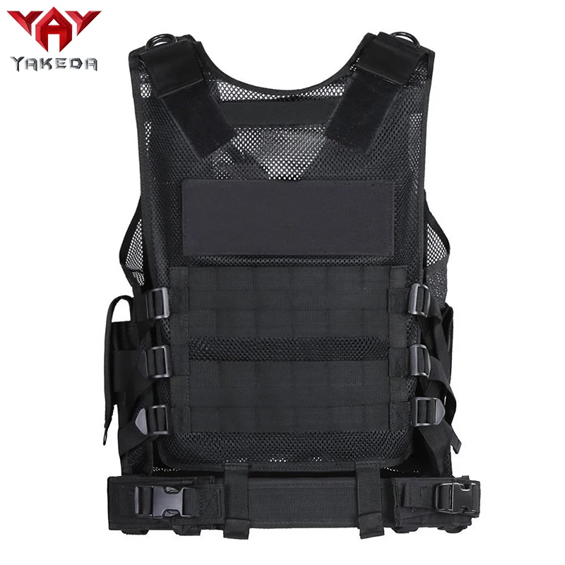 Chaleco táctico militar de la policía de YAKEDA Wargame Body Armor ropa deportiva Chaleco de caza CS artículos al aire libre equipo con 5 colores - imagen 3