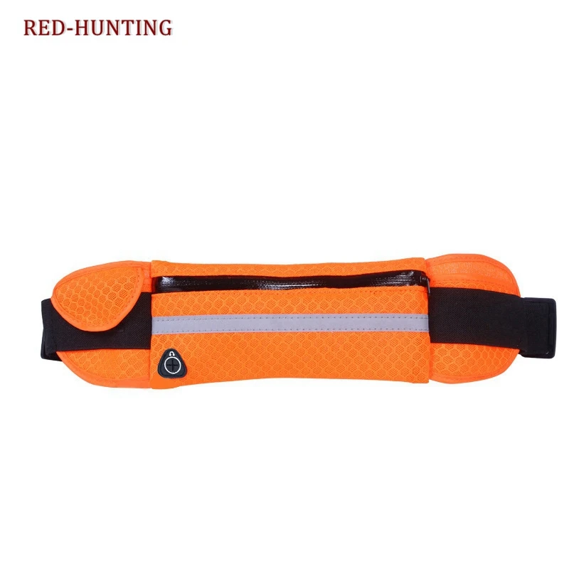 Riñonera impermeable para correr Unisex, bolsa de gimnasio elástica portátil para correr, viajar, acampar, soporte para teléfono móvil, bolsa de cintura - imagen 2
