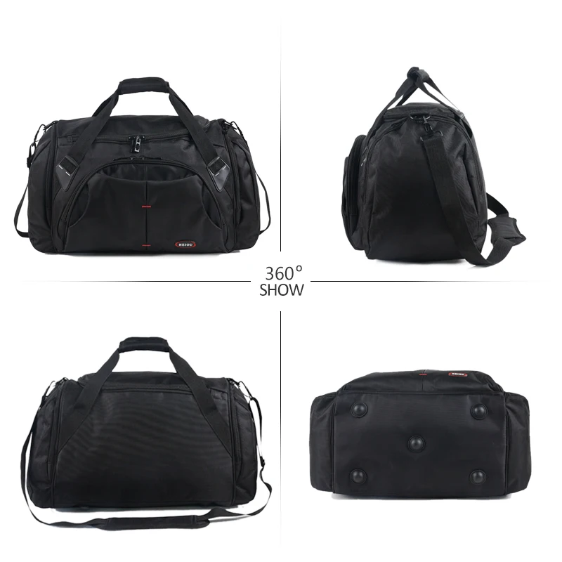 Bolsa de gimnasio deportiva para hombre y mujer, bolso grande de viaje, mochila de hombro, equipaje de negocios, XA812WA - imagen 4