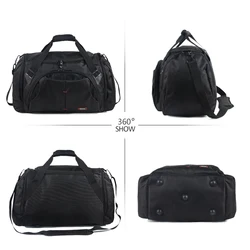 Bolsa táctica gimnasio Military ripstop con sistema MOLLE
