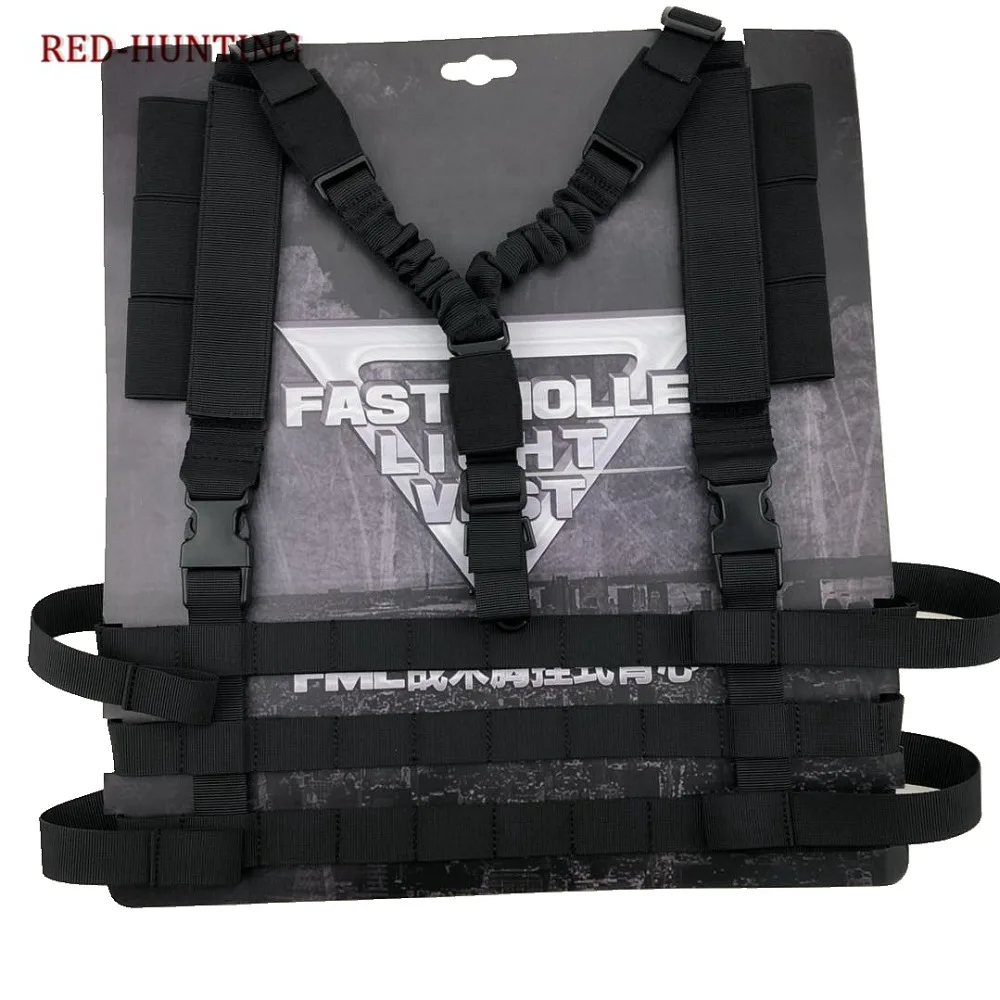 Aparejo airsoft - Detalle de materiales y construcción