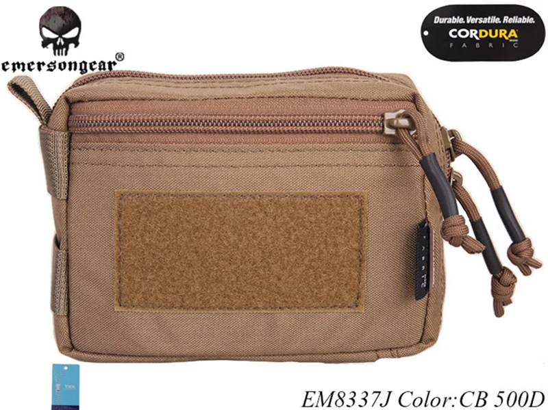 Emersongear bolsa de herramientas de caza Molle Emerson bolsa de cintura para desechos enchufables equipo de combate EM8337C Multicam Coyote Brown - imagen 5