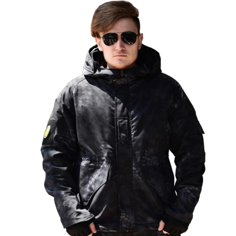Chaqueta gruesa térmica táctica G8 para hombre, impermeable, militar, Camuflaje, cortavientos, S-XXXXL - imagen 4
