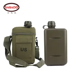 Cantimplora militar plastificada resistente al calor