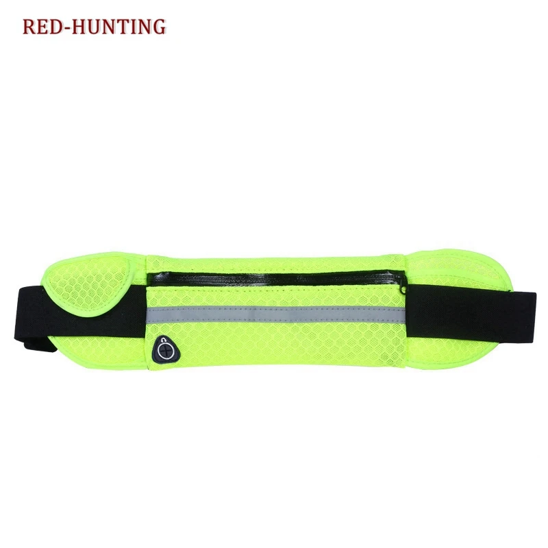 Riñonera impermeable para correr Unisex, bolsa de gimnasio elástica portátil para correr, viajar, acampar, soporte para teléfono móvil, bolsa de cintura - imagen 5