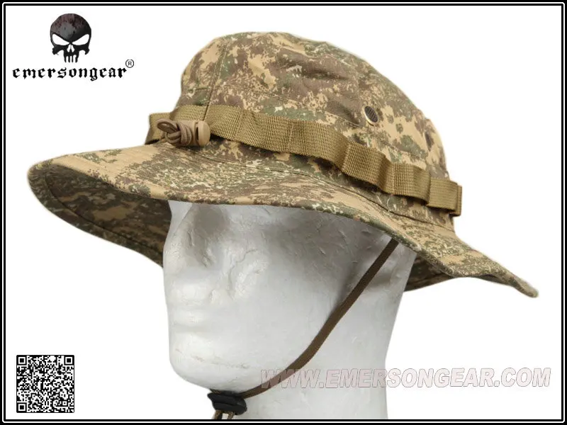 EMERSON-Sombrero de cubo táctico para caza y pesca al aire libre, gorra Boonie de ala ancha, gorras de caza Badland - imagen 2