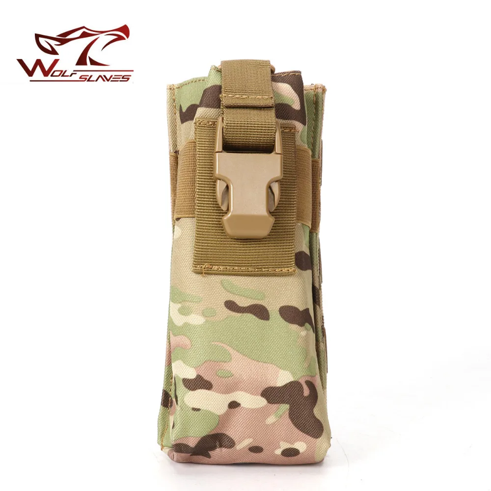 Bolsa táctica Molle para cinturón de Radio de caza, bolsa para deportes al aire libre, bolsa para interfono, chaleco, bolsa de herramientas, funda para walkie-talkie - imagen 3