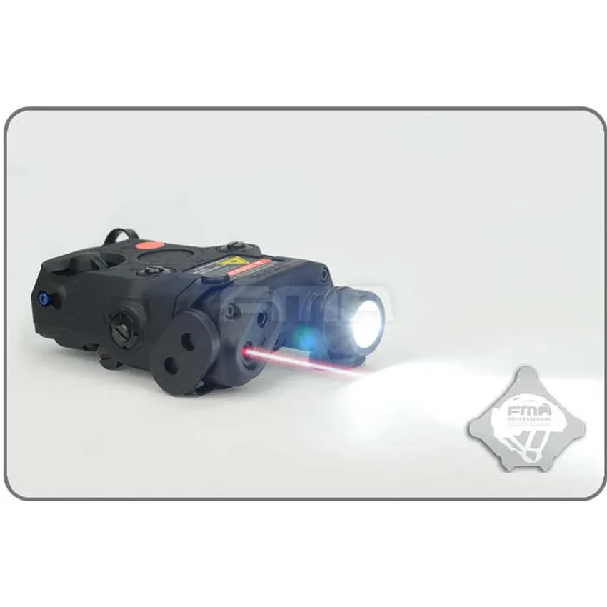 FMA-Nueva versión mejorada de AN-PEQ-15, luz LED blanca + láser rojo con lentes IR, accesorios para casco táctico militar, envío gratis - imagen 2