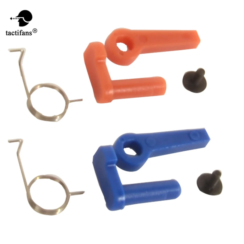 Tactifans-caja de cambios reforzada, palanca de seguridad/interruptor de lucidez para Airsoft Marui M4 / M16 AEG Series Ver.2, accesorios de caza - imagen 2