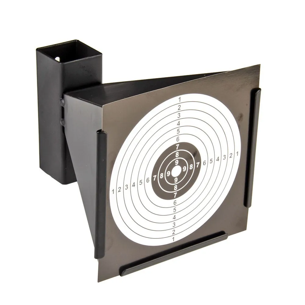 Embudo táctico de 14cm para Rifle de aire, pistola de tiro Airsoft, soporte para objetivo BB, trampa de pellets, accesorios de caza Paintabll - imagen 2