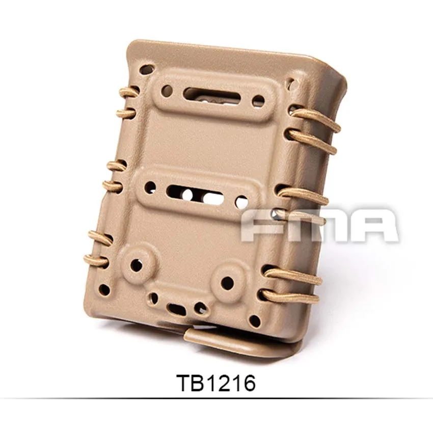 BK/DE/FG Bolsa táctica para revistas Molle FMA Mag portador de una sola bolsa 7,62 - imagen 5