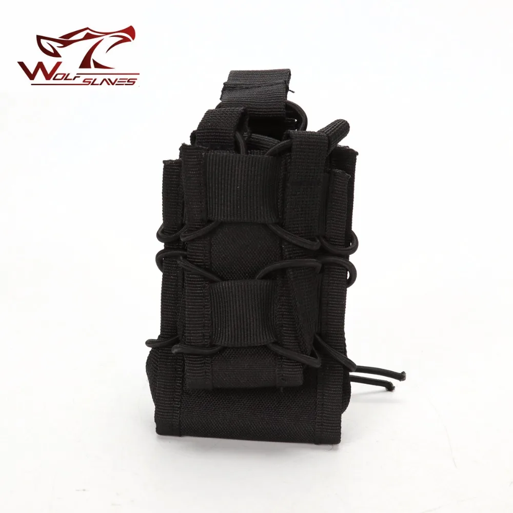 Bolsa táctica Modular para Rifle, pistola, revista, MOLLE, chaleco de munición suave de aire, herramienta de bolsillo, funda cartuchera Mag, bolsa de caza - imagen 3