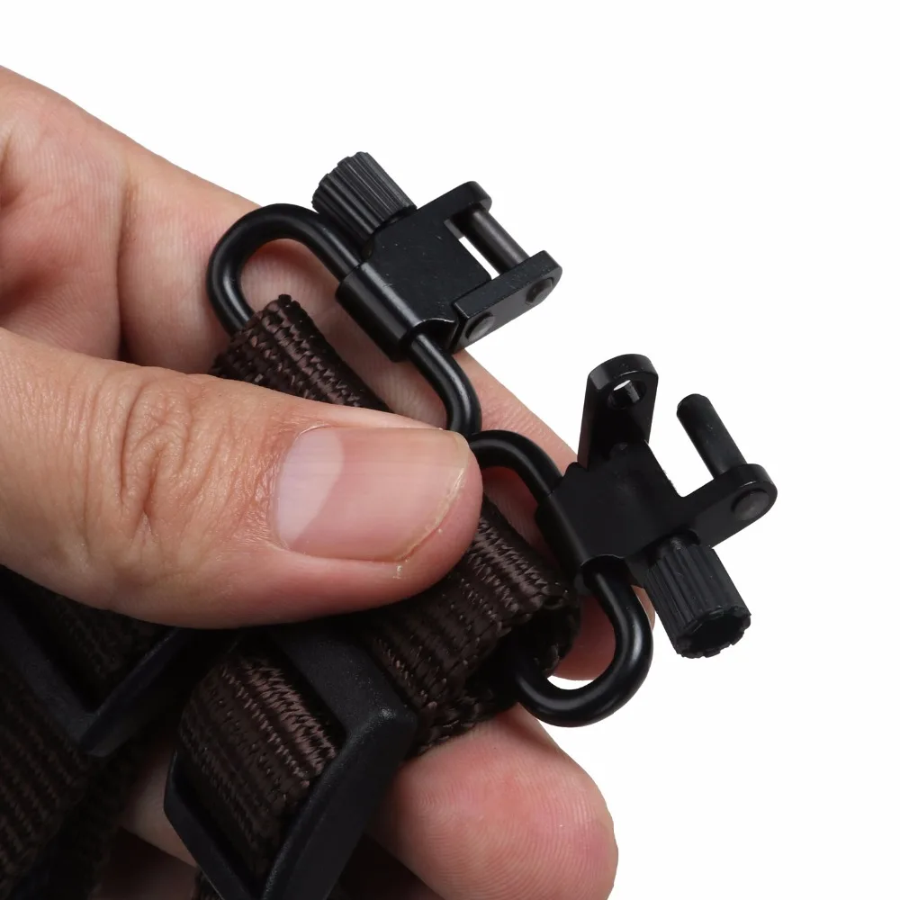 Accesorios de caza de Tourbon, cabestrillo de liberación rápida, tornillo giratorio para correa de pistola, cinturón de Rifle, Firamarms, 2 unids/lote por paquete - imagen 3
