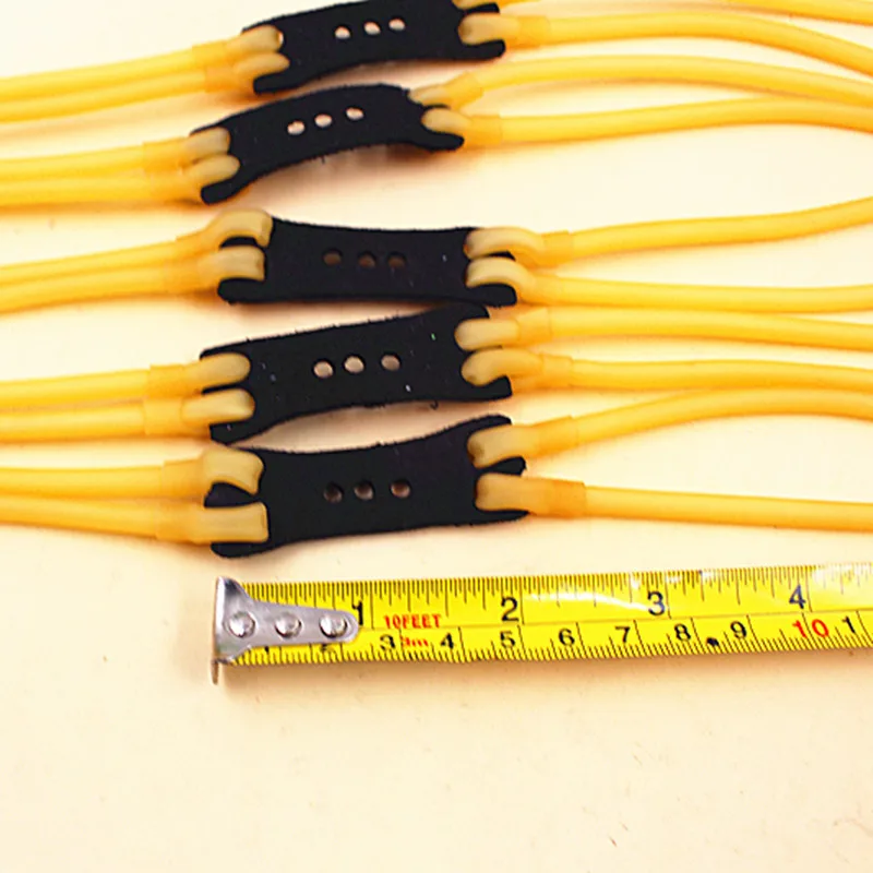 Banda elástica de goma para tirachinas, catapulta para caza al aire libre, 3 uds. - imagen 3