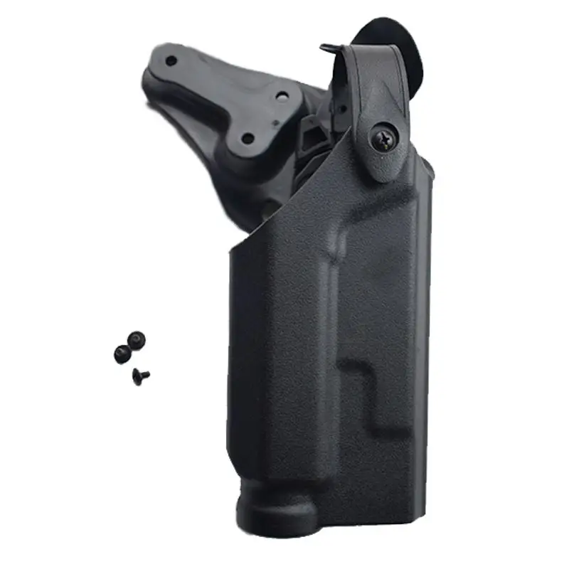 Pistola de mano derecha Colt 1911, funda para pistola con linterna, funda para pistola de tiro de caza al aire libre, funda para cinturón para pistola Airsoft - imagen 3