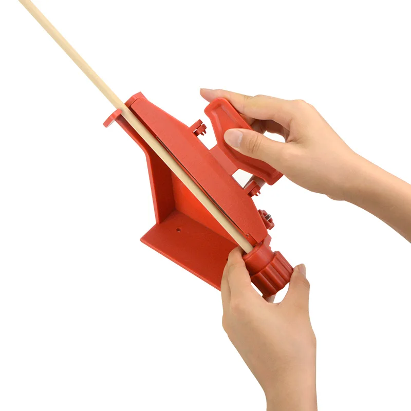 Abrazadera de pegatina de pluma para Fletching Jig, abrazadera recta y espiral para elegir, accesorio de flecha - imagen 5