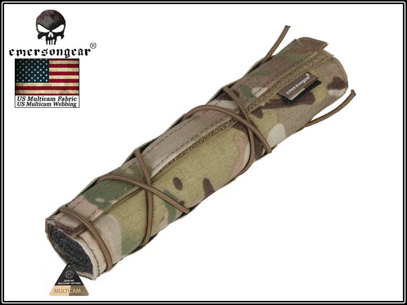 Emersongear-funda airsoft para pistola de caza, 22cm, color negro, verde, Multicam, AirSoft Accesorios - imagen 3