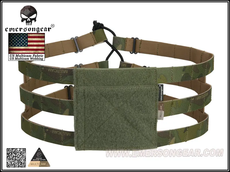 Hunting Lightweight Lite Cummerbund, Multicam, MCBK, MOLLE, Skeletal Cummerbund para AVS, JPC, Vest Plate Carrier, 3 bandas - imagen 4