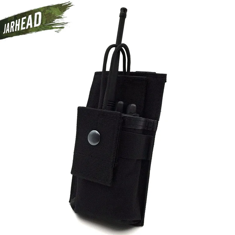 Bolsa de interfono militar multifuncional para exteriores, chaleco táctico, accesorio, sistema MOLLE, bolsa de cintura - imagen 4